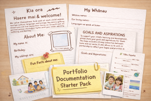 ECE Child Portfolio Starter Pack