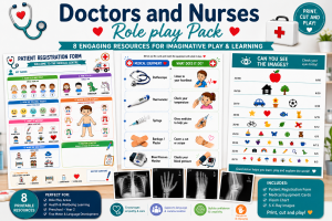 Doctors & Nurses Role Play Kit Resources