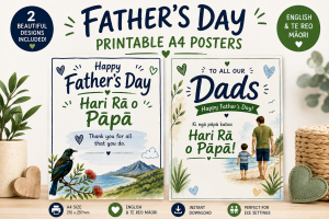 Father’s Day A4 Printable Posters