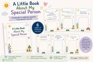 A Little Book About My Special Person – Inclusive ECE Printable